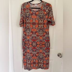 LuLaRoe Julia Dress.